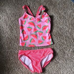 Girls 2 piece bathing suit